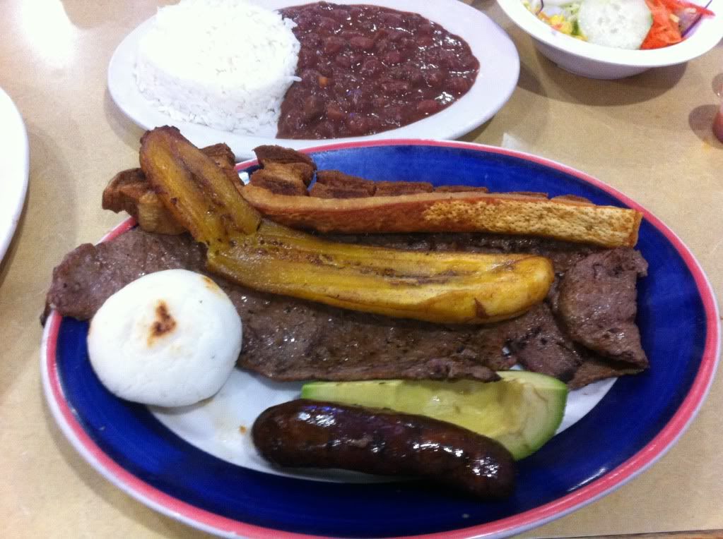 La dieta de hoy: Bandeja Paisa! @ Seba Seba. (c) mmarchena dieta de la diabetes