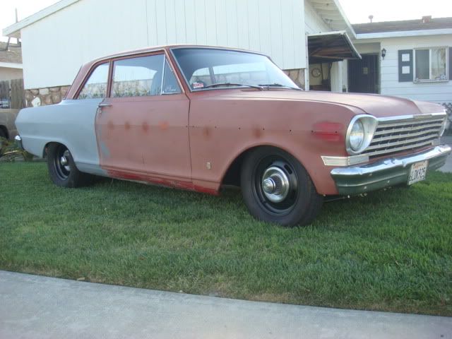 Skinny And Big Steelies Chevy Nova Forum