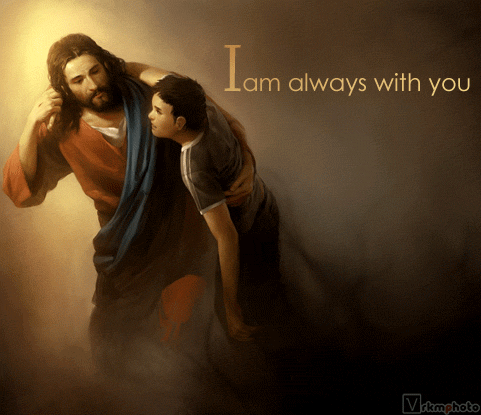 i am with u i am always with you (GOD)