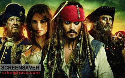 pirates of the caribbean 4 screensaver 1 Pirates of Caribbean 4 Screensaver
