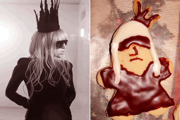 Lady Gaga Cookie