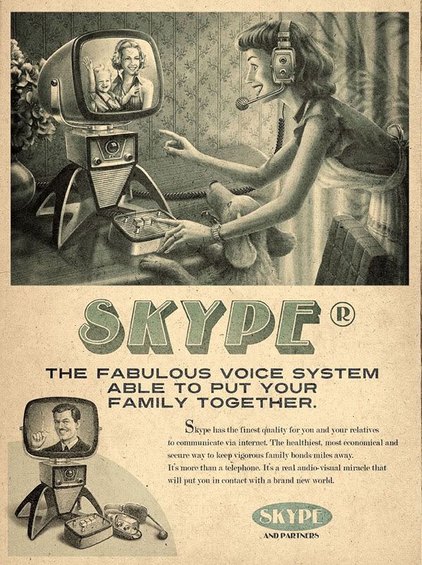 vintage skype ad