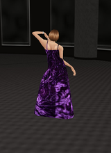 1m gown purple back