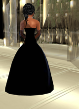 black elegant gown 3 back