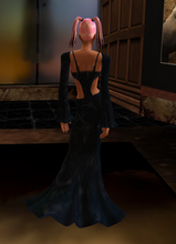 black gown 9 back