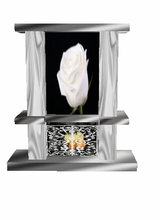white rose fireplace 1