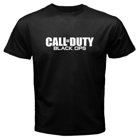 call of duty black ops t shirt. New Call Of Duty Black Ops Shirt Black T Shirt