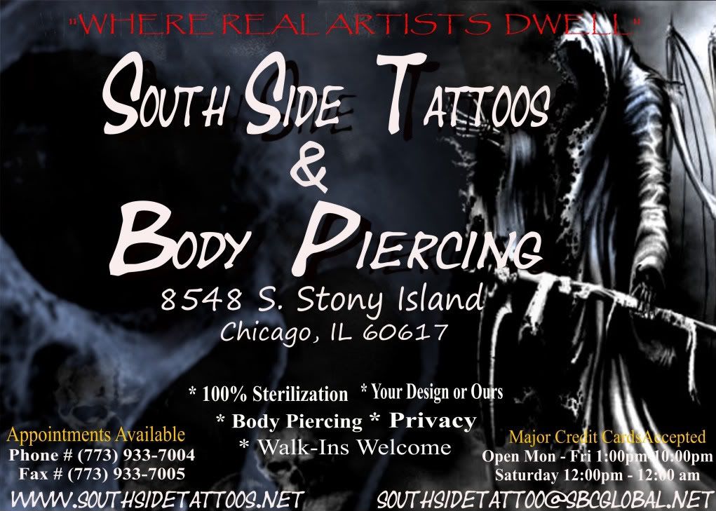 southside tattoos. South Side Tattoos amp; Body