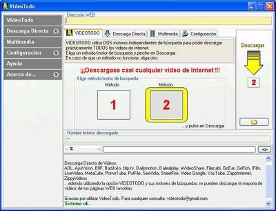  Dailymotion, Dalealplay, DevilDucky, elButanero, eVideoShare, Filecabi, 