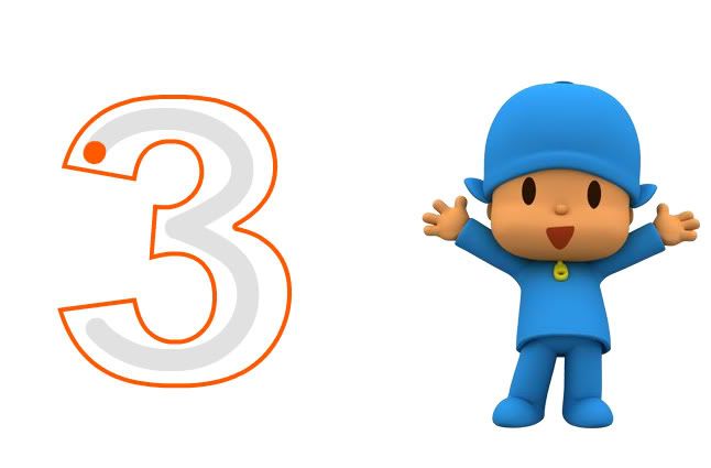 Pocoyo, early learning