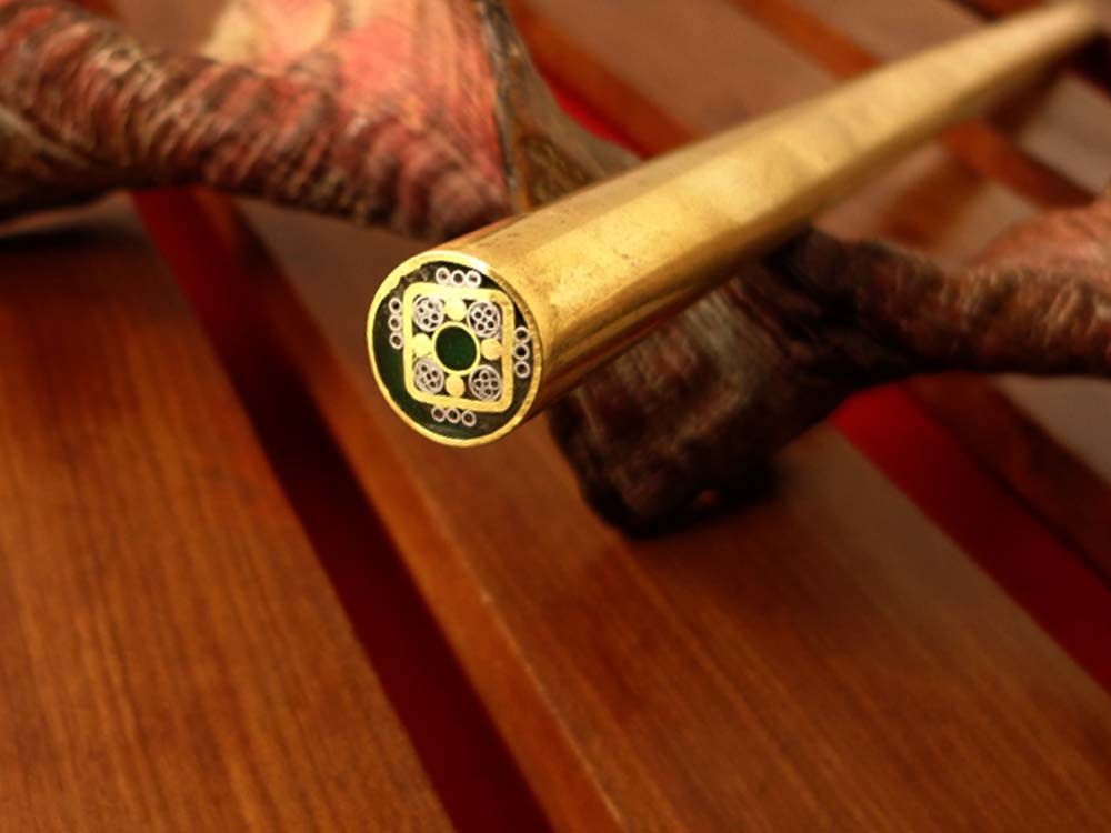 12" LONG MOSAIC PIN 11.00 mm DIAMETER FOR YOUR CUSTOM KNIFE MAKING US4968