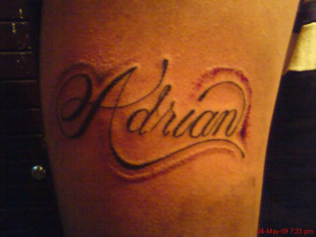 Adrianjpg tatto tattos smoke perron writting