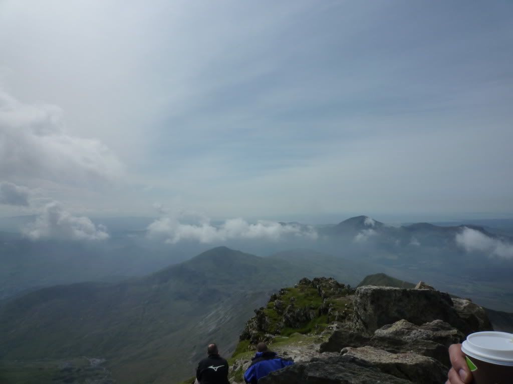 mountains in wales snowdon