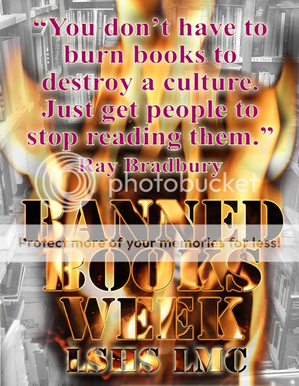 Today is the start of Banned Books Week. Let's celebrate those challenged books!