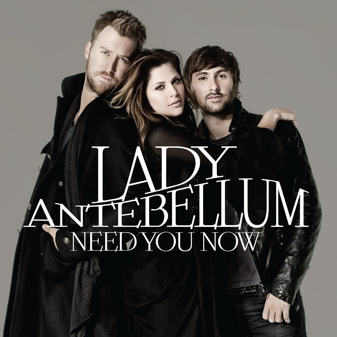 ALBUM COVER: LADY ANTEBELLUM - 'NEED YOU NOW' - Celebrity Bug