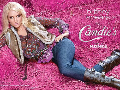 Britney Spears Debuts New Ads For Candie's - Celebrity Bug