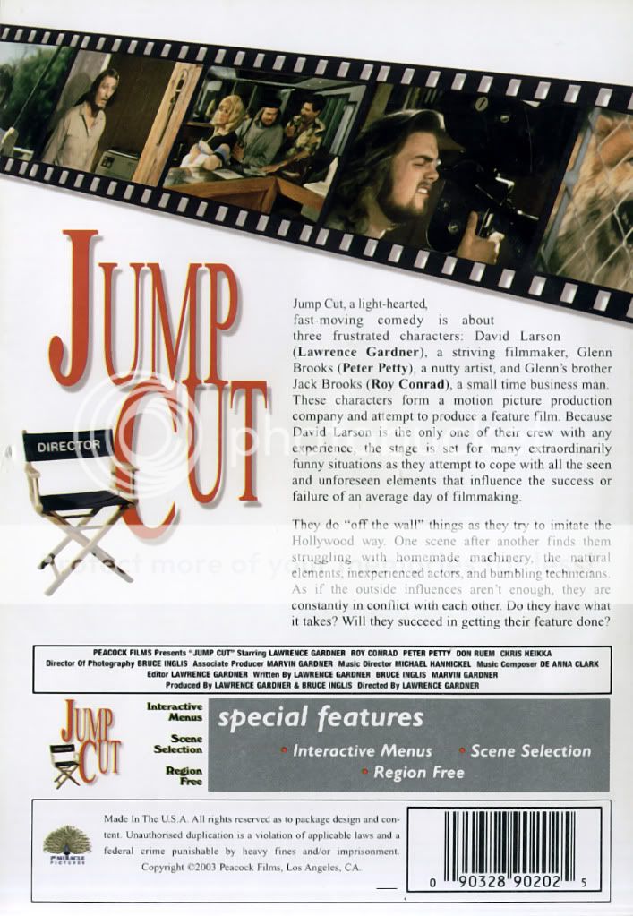 Jump Cut 2003 DVD John Douglas Ayers Brian Boyle De 090328902025