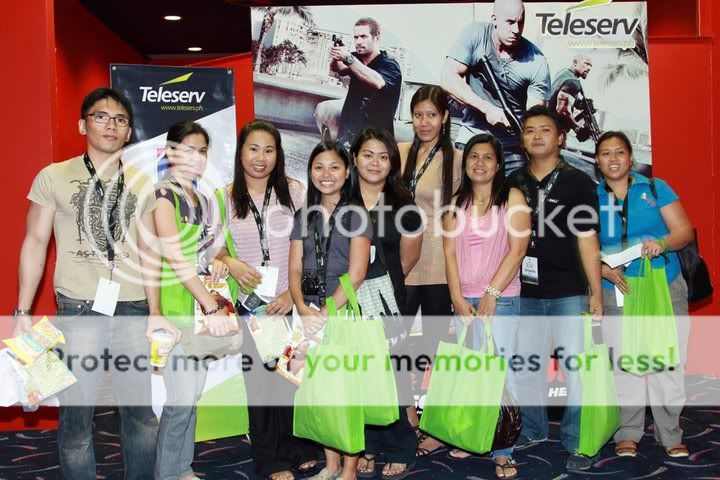 Teleserv, Fast + the Furious Five, bloggers