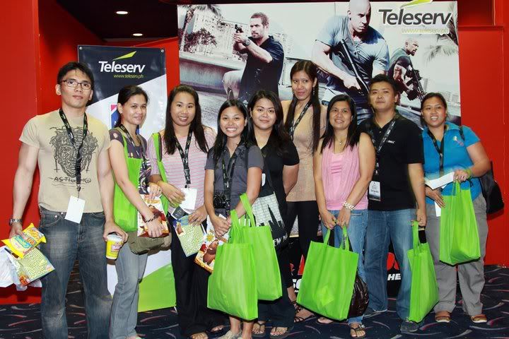 Teleserv, Fast + the Furious Five, bloggers