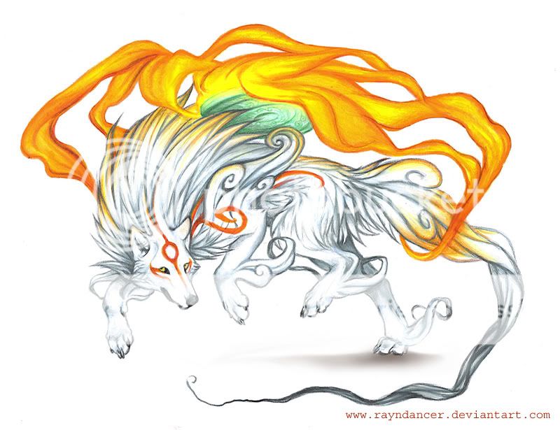 White And Orange Wolf Photo by xxRiah017xx | Photobucket