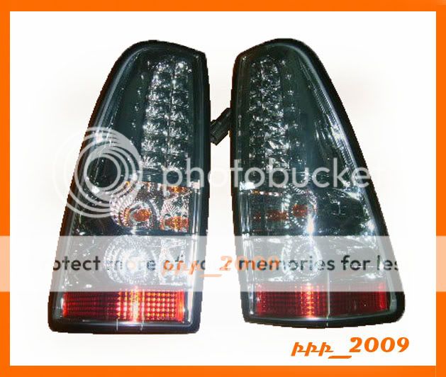 Tail Lamp Light LED Smoke Isuzu D Max Holden Rodeo 07