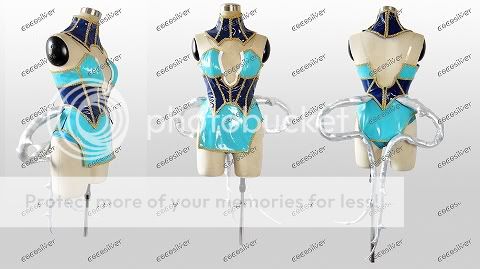 Tiger&Bunny『Blue Rose』★★Cosplay Costume