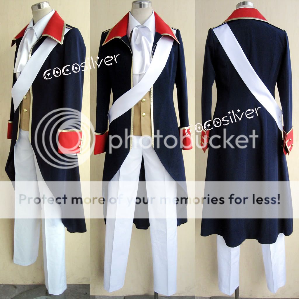 Axis powers Hetalia ★ Prussia ★ Cosplay Costume