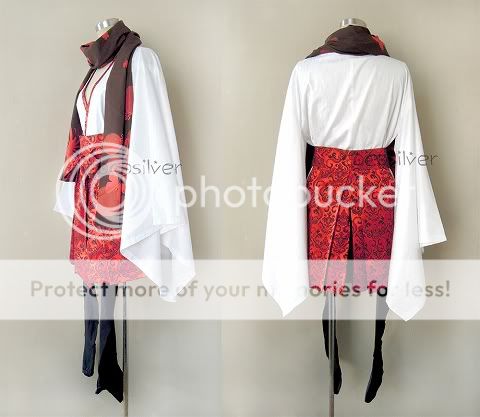 Inuboku『妖狐×僕SS』★Shirakiin Ririchiyo★Cosplay Costume